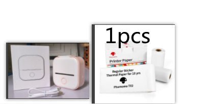 Mini Thermal Label Printer - Portable, Bluetooth, Home & Student Use - silverfoxgoods